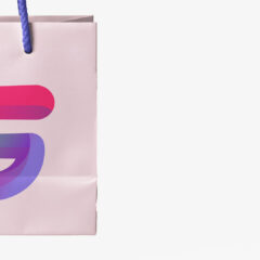 Paper Bag with  Big Logo — изображение 3